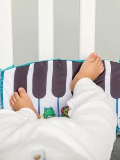 Coussin Piano évolutif 3 En 1 Infantino Gris Et Bleu - Infantino -Périphériques Pour Enfants coussin piano evolutif 3 en 1 infantino 3