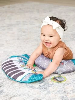 Coussin Piano évolutif 3 En 1 Infantino Gris Et Bleu - Infantino -Périphériques Pour Enfants coussin piano evolutif 3 en 1 infantino 4