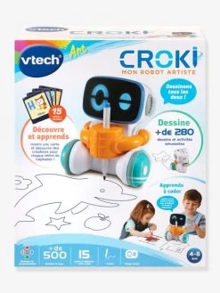 Croki Mon Robot Artiste - VTECH Multicolore - Toutes Les Marques -Périphériques Pour Enfants croki mon robot artiste vtech 2