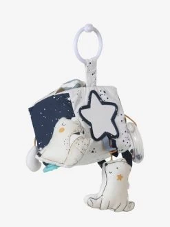 Cube D'activités à Suspendre CÉLESTE Bleu - Vertbaudet -Périphériques Pour Enfants cube dactivites a suspendre celeste 5