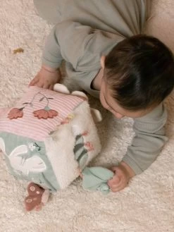 Cube D'activités Flowers - LITTLE DUTCH Rose - Little Dutch -Périphériques Pour Enfants cube dactivites flowers little dutch 2