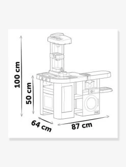 Cuisine Tefal Clean - SMOBY Blanc - Smoby -Périphériques Pour Enfants cuisine tefal clean smoby 4