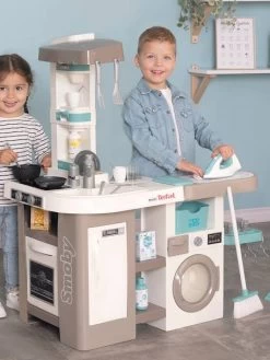 Cuisine Tefal Clean - SMOBY Blanc - Smoby -Périphériques Pour Enfants cuisine tefal clean smoby 5