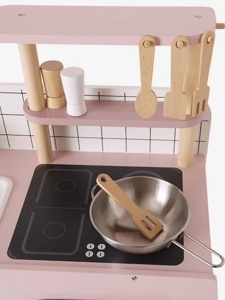 Cuisinette Design En Bois FSC® Rose - Vertbaudet 3 Cuisinette Design En Bois FSC® Rose - Vertbaudet – Image 3