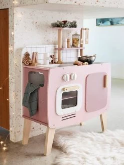 Cuisinette Design En Bois FSC® Rose - Vertbaudet