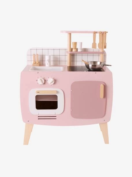 Cuisinette Design En Bois FSC® Rose - Vertbaudet 6 Cuisinette Design En Bois FSC® Rose - Vertbaudet – Image 6