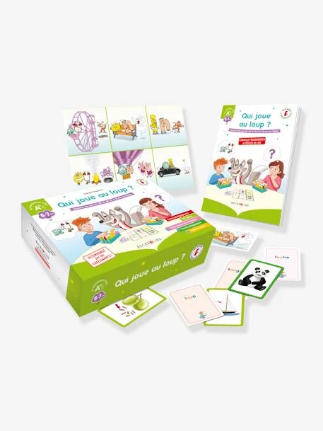 Découvrir Les Sons Avec Les Alphas - Qui Joue Au Loup ? RÉCRÉALIRE Blanc - Recrealire 3 Découvrir Les Sons Avec Les Alphas - Qui Joue Au Loup ? RÉCRÉALIRE Blanc - Recrealire – Image 3