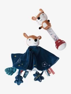 Doudou + Bâton De Pluie Forêt Enchantée Multicolore - Vertbaudet -Périphériques Pour Enfants doudou baton de pluie foret enchantee 2
