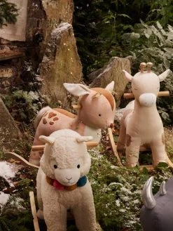 Faon à Bascule En Bois FSC® Multicolore - Vertbaudet -Périphériques Pour Enfants faon a bascule en bois fsc 4