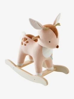Faon à Bascule En Bois FSC® Multicolore - Vertbaudet -Périphériques Pour Enfants faon a bascule en bois fsc 5