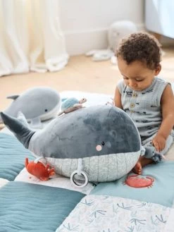 Grande Peluche D'activités SOUS L'OCÉAN Gris - Vertbaudet -Périphériques Pour Enfants grande peluche dactivites sous locean 2