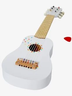 Guitare En Bois FSC® Blanc - Vertbaudet -Périphériques Pour Enfants guitare en bois fsc 2
