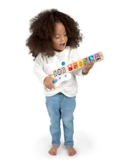 Guitare Magic Touch HAPE Blanc - Hape -Périphériques Pour Enfants guitare magic touch hape 4