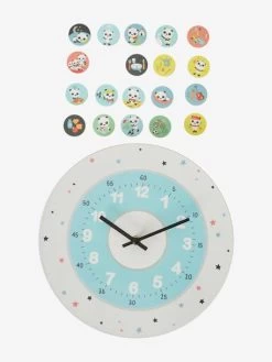 Horloge De La Journée Avec Magnets En Bois FSC® Multicolore - Vertbaudet -Périphériques Pour Enfants horloge de la journee avec magnets en bois fsc 2