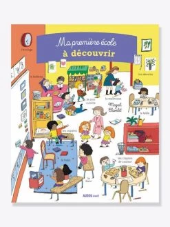 Imagier Ma Première école à Découvrir AUZOU Blanc - Auzou
