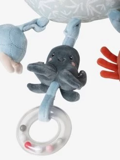 Jouet D'éveil Avec Pince SOUS L'OCÉAN Gris - Vertbaudet -Périphériques Pour Enfants jouet deveil avec pince sous locean 3