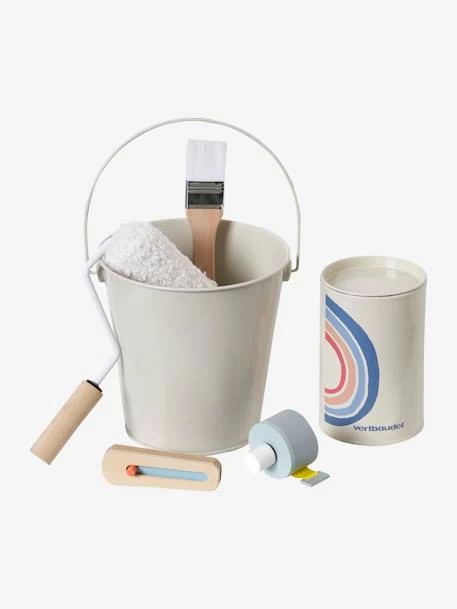 Kit Du Peintre En Bois FSC® Bleu - Vertbaudet 2 Kit Du Peintre En Bois FSC® Bleu - Vertbaudet – Image 2