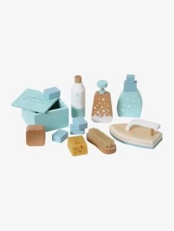 Kit Produits Ménagers En Bois FSC® Blanc - Vertbaudet