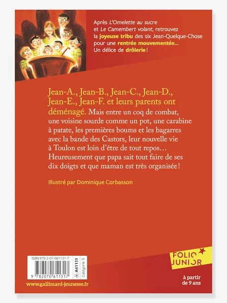 La Soupe De Poissons Rouges - Histoires Des Jean-Quelque-Chose - T2 - GALLIMARD JEUNESSE Rouge - Gallimard 2 La Soupe De Poissons Rouges - Histoires Des Jean-Quelque-Chose - T2 - GALLIMARD JEUNESSE Rouge - Gallimard – Image 2