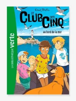 Le Club Des 5 Au Bord De La Mer - Tome 11 - HACHETTE Blanc - Hachette