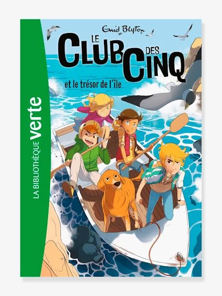 Le Club Des 5 Et Le Trésor De L'île - Tome 01 - HACHETTE Blanc - Hachette 1 Le Club Des 5 Et Le Trésor De L'île - Tome 01 - HACHETTE Blanc - Hachette