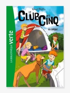 Le Club Des 5 Va Camper - Tome 10 - HACHETTE Blanc - Hachette