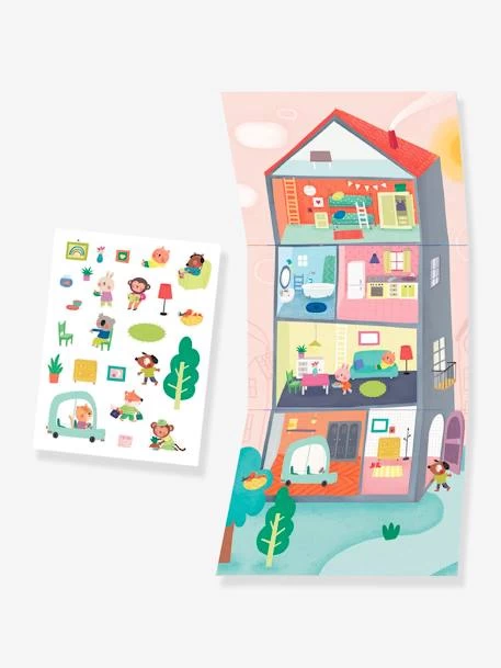 Les Animaux Et Leurs Maisons - DJECO Multicolore - Djeco 2 Les Animaux Et Leurs Maisons - DJECO Multicolore - Djeco – Image 2