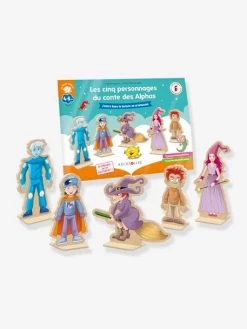 Les Cinq Personnages De La Planète Des Alphas RÉCRÉALIRE Bleu - Recrealire -Périphériques Pour Enfants les cinq personnages de la planete des alphas recrealire 2