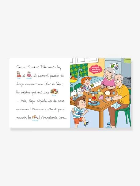 Les Histoires De P'tit Sami Maternelle (3-5 Ans) : Sami Et Julie Découvrent La Ferme - HACHETTE ÉDUCATION Blanc - Hachette 3 Les Histoires De P'tit Sami Maternelle (3-5 Ans) : Sami Et Julie Découvrent La Ferme - HACHETTE ÉDUCATION Blanc - Hachette – Image 3