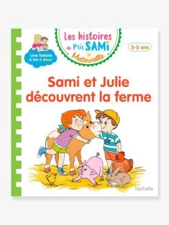 Les Histoires De P'tit Sami Maternelle (3-5 Ans) : Sami Et Julie Découvrent La Ferme - HACHETTE ÉDUCATION Blanc - Hachette
