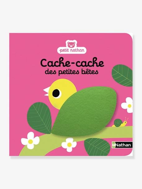 Livre Cache-cache Des Petites Bêtes PETIT NATHAN Rose - Nathan 1 Livre Cache-cache Des Petites Bêtes PETIT NATHAN Rose - Nathan