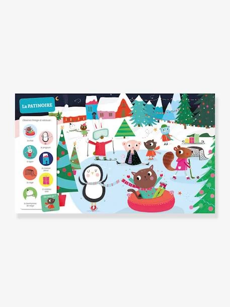 Livre D'activités Cherche Et Trouve Des Tout-petits - Dans Le Froid - AUZOU Blanc - Auzou 2 Livre D'activités Cherche Et Trouve Des Tout-petits - Dans Le Froid - AUZOU Blanc - Auzou – Image 2