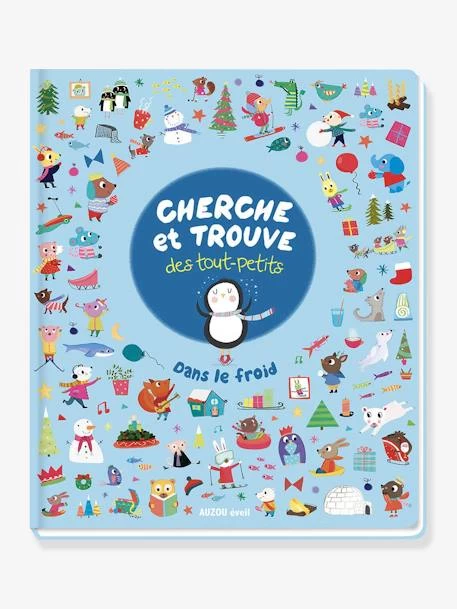Livre D'activités Cherche Et Trouve Des Tout-petits - Dans Le Froid - AUZOU Blanc - Auzou 1 Livre D'activités Cherche Et Trouve Des Tout-petits - Dans Le Froid - AUZOU Blanc - Auzou