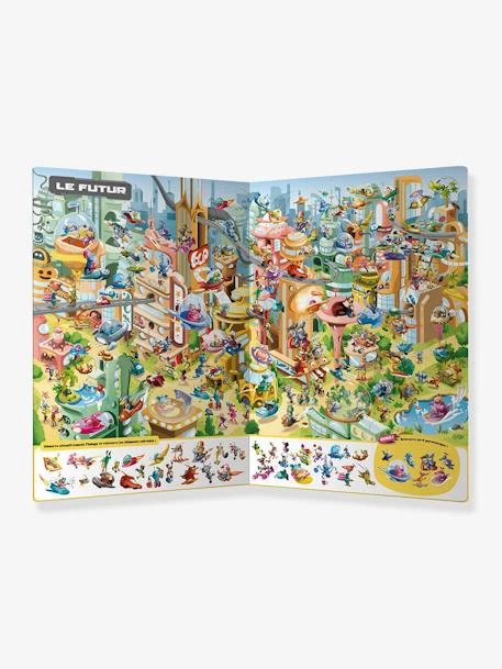 Livre D'activités Cherche Et Trouve Du Loup - A Travers Le Temps - AUZOU Blanc - Auzou 3 Livre D'activités Cherche Et Trouve Du Loup - A Travers Le Temps - AUZOU Blanc - Auzou – Image 3