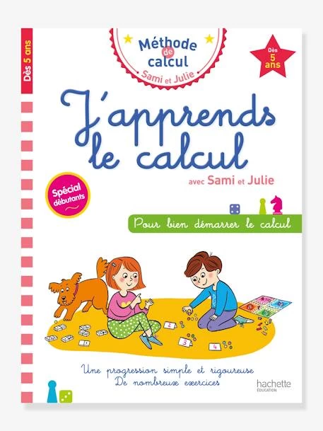 Livre éducatif J’apprends Le Calcul Avec Sami Et Julie HACHETTE EDUCATION Blanc - Hachette 1 Livre éducatif J’apprends Le Calcul Avec Sami Et Julie HACHETTE EDUCATION Blanc - Hachette