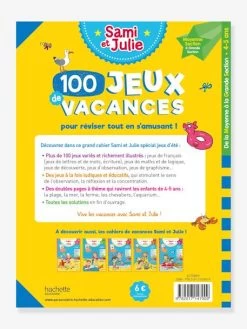 Livre éducatif Sami Et Julie - 100 Jeux De Vacances De La Moyenne à La Grande Section - Cahier De Vacances 2021 - HACHETTE ÉDUCATION Blanc - Hachette 5 Livre éducatif Sami Et Julie - 100 Jeux De Vacances De La Moyenne à La Grande Section - Cahier De Vacances 2021 - HACHETTE ÉDUCATION Blanc - Hachette -Périphériques Pour Enfants livre educatif sami et julie 100 jeux de vacances de la moyenne a la grande section cahier de vacances 2021 hachette education 2