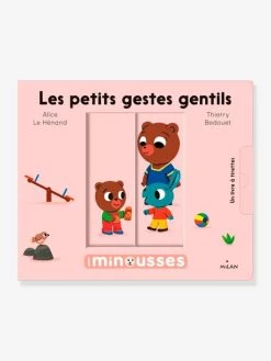 Livre - Les Minousses - Les Petits Gestes Gentils - ÉDITIONS MILAN Blanc - Hachette
