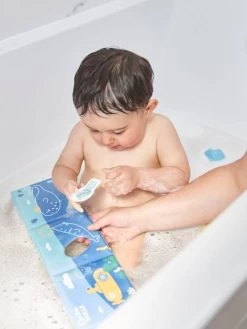 Livre + Marionnette + Stickers De Bain En Mousse BADABULLE Multicolore - Badabulle -Périphériques Pour Enfants livre marionnette stickers de bain en mousse badabulle 2