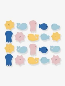 Livre + Marionnette + Stickers De Bain En Mousse BADABULLE Multicolore - Badabulle -Périphériques Pour Enfants livre marionnette stickers de bain en mousse badabulle 5