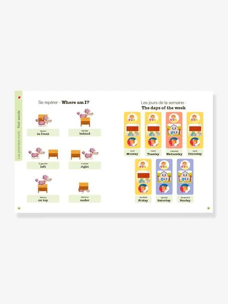 Livre - Mes 1 000 Premiers Mots D'anglais - ÉDITIONS MILAN Blanc - Hachette 4 Livre - Mes 1 000 Premiers Mots D'anglais - ÉDITIONS MILAN Blanc - Hachette – Image 4