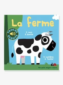 Livre Sonore Et Tactile La Ferme GALLIMARD JEUNESSE Bleu - Gallimard