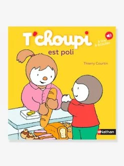 Livre T'choupi Est Poli NATHAN Multico - Nathan