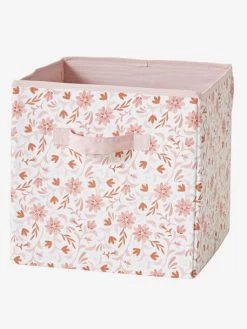 Lot De 3 Bacs De Rangement FLEURETTES Rose - Vertbaudet -Périphériques Pour Enfants lot de 3 bacs de rangement fleurettes 3