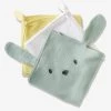 Lot De 3 Langes En Gaze De Coton MENTHE A L'EAU Vert / Multicolore - Vertbaudet