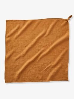 Lot De 3 Langes MINI COMPAGNIE En Gaze De Coton Bio* 2 écrus Imprimés + 1 Uni Caram - Vertbaudet -Périphériques Pour Enfants lot de 3 langes mini compagnie en gaze de coton bio 3