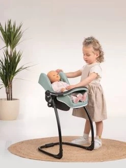 Maxi Cosi Et Chaise Haute 3 En 1 - SMOBY Vert - Smoby