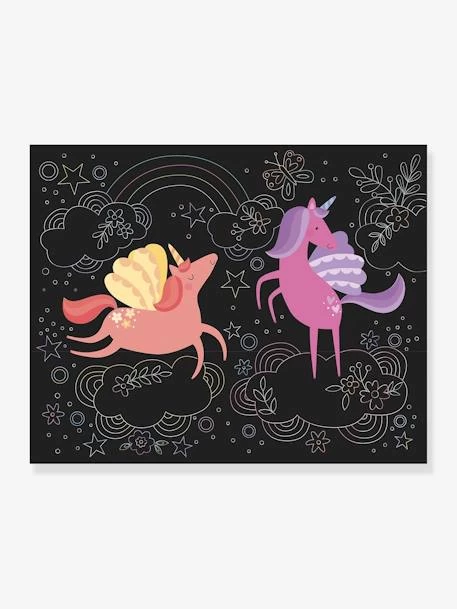 Mes Cartes à Gratter Licornes - AUZOU Noir - Auzou 3 Mes Cartes à Gratter Licornes - AUZOU Noir - Auzou – Image 3