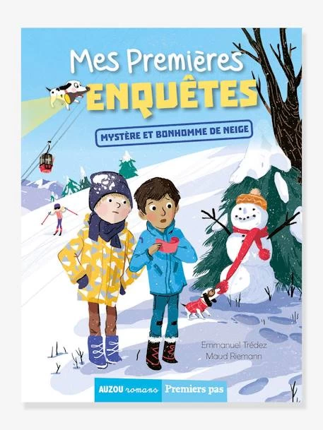 Mes Premières Enquêtes - T.3 - Mystère Et Bonhomme De Neige - AUZOU Blanc - Auzou 1 Mes Premières Enquêtes - T.3 - Mystère Et Bonhomme De Neige - AUZOU Blanc - Auzou