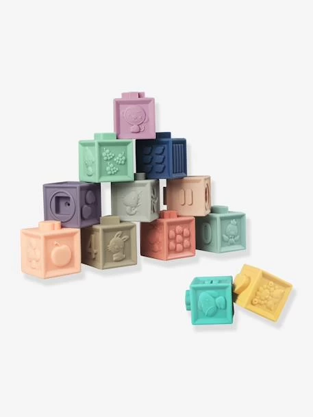 Mes Premiers Cubes éducatifs - Babytolove Pastel Multicolore - Baby To Love 1 Mes Premiers Cubes éducatifs - Babytolove Pastel Multicolore - Baby To Love