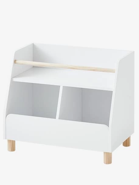 Meuble De Rangement Mixte étagère + Bacs LIGNE PTILOU Blanc/bois - Vertbaudet 2 Meuble De Rangement Mixte étagère + Bacs LIGNE PTILOU Blanc/bois - Vertbaudet – Image 2
